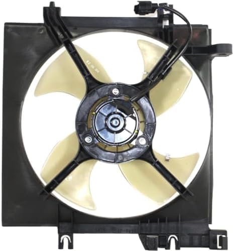 Radiator and A/C Condenser Fan - Driver and Passenger Side For 2005-2014 Subaru Legacy/Outback