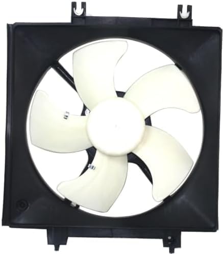 Radiator and A/C Condenser Fan - Driver and Passenger Side For 2005-2014 Subaru Legacy/Outback