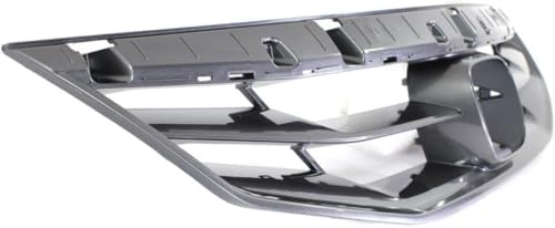 3-Piece Kit, Grille Insert Painted Gray, Coupe, Includes (1) Grille Insert, (1) Grille Shell and Insert, and (1) Grille Trim For 2011-2012 Honda Accord