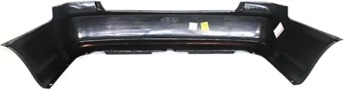Rear Primed Bumper Cover, Without Parking Aid Sensor Holes, Sedan, USA Built Vehicles Vehicle For 1998-2002 Honda Accord