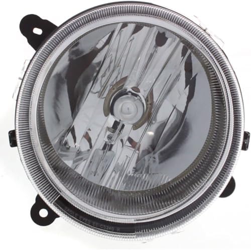 4-Piece Kit Driver and Passenger Side Halogen Headlight, OE Replacement, Includes (2) Headlight and (2) Corner Light For Jeep Patriot 2007-2017