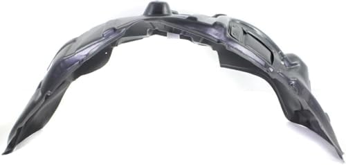 Front, Driver and Passenger Side, Rear Section, Fender Liner For 2009-2012 Dodge Ram 1500 Pickup