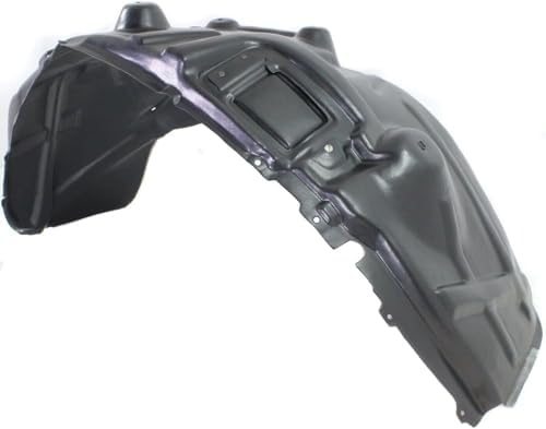 Front, Driver and Passenger Side, Rear Section, Fender Liner For 2009-2012 Dodge Ram 1500 Pickup