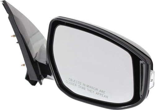 Passenger Side Mirror, Power Adjust, Manual Folding, Heated, Paintable, In-housing Signal Light, No Memory, No Puddle Light, No Auto-Dimming, No Blind Spot Feature For 2016-2023 Nissan Maxima