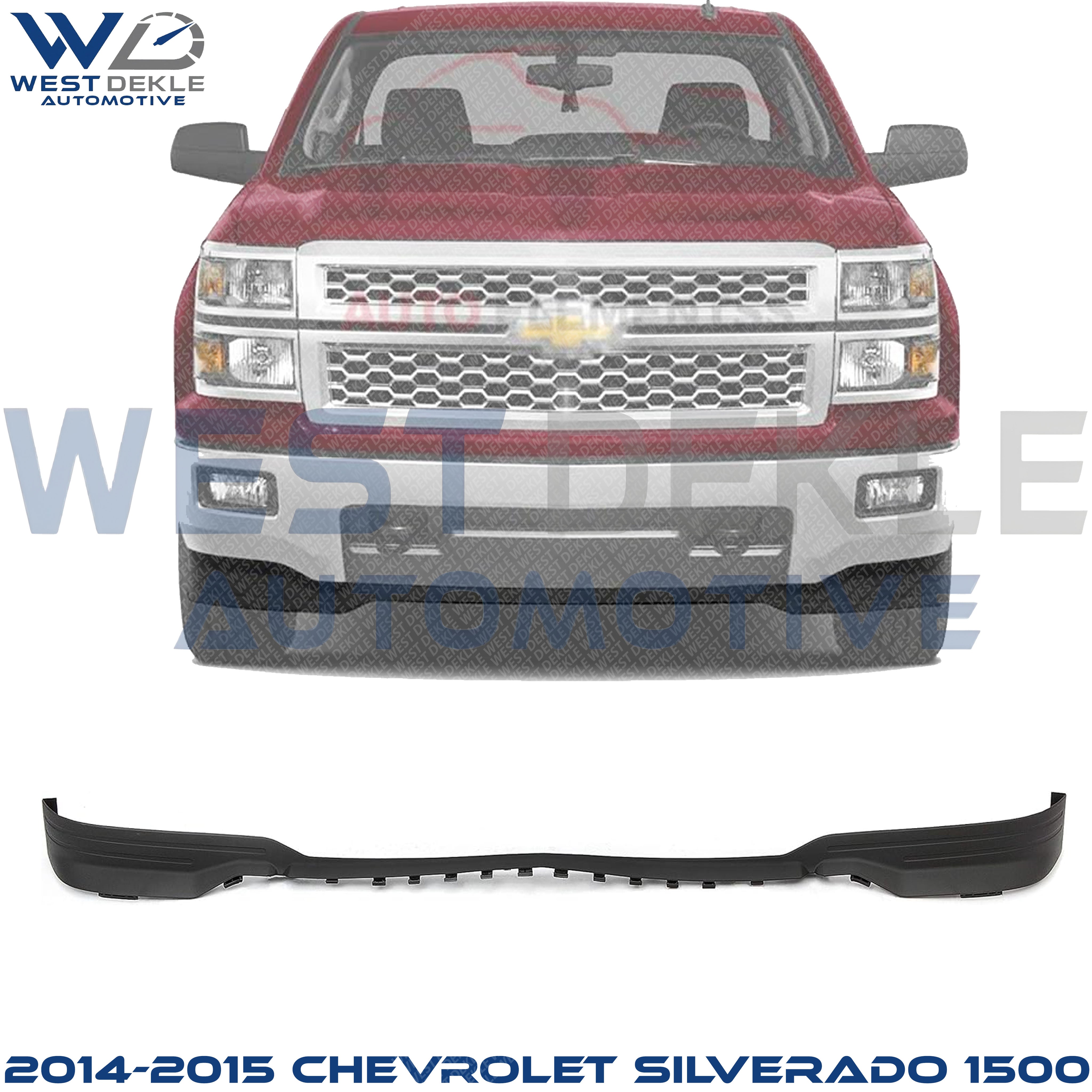 2014-2015 Chevrolet Silverado 1500 Front Lower Valance