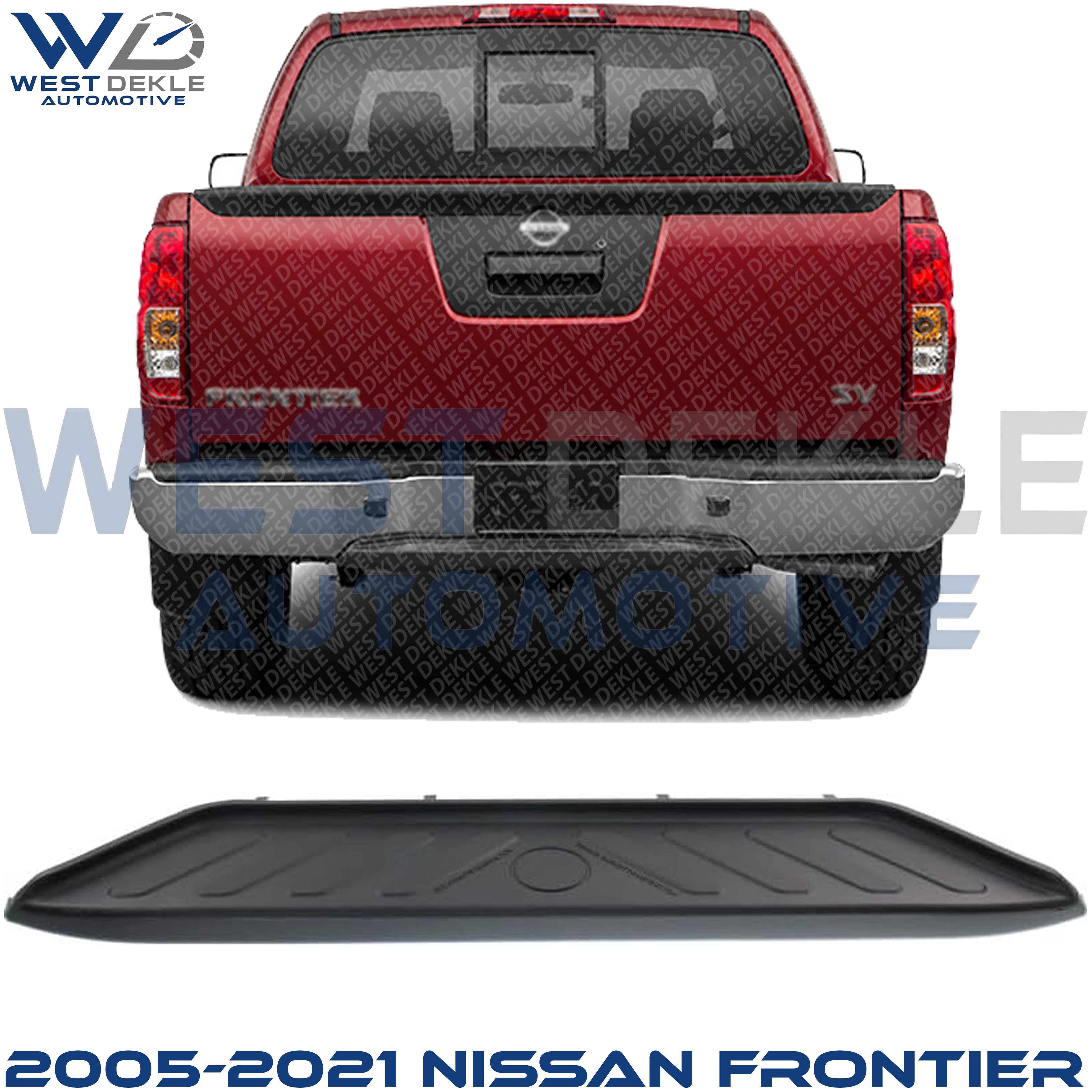 Lower Bumper Step Pad, Black for 2005-2021 Nissan Frontier