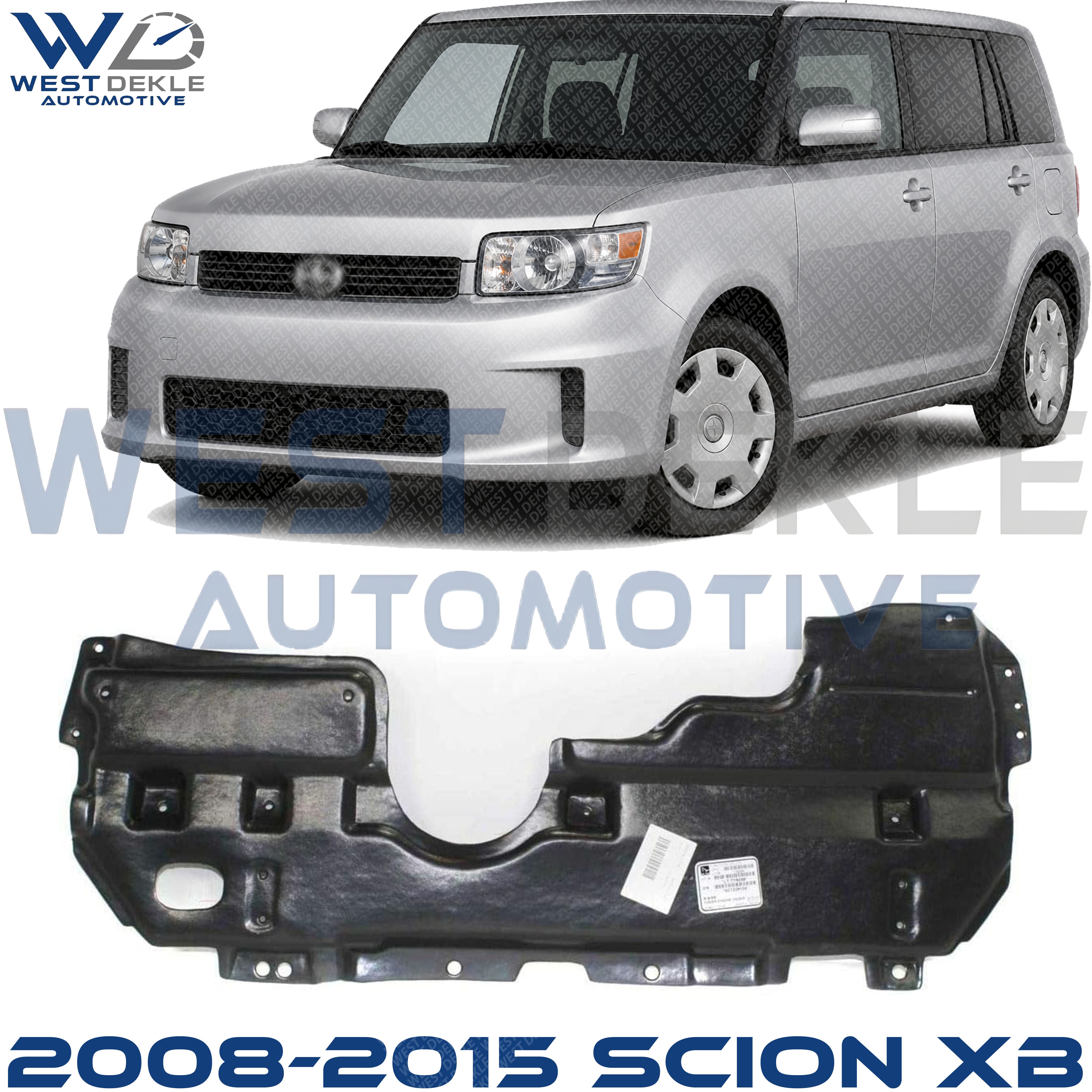 Front or Center Engine Splash Shield For 2008-2015 Scion xB