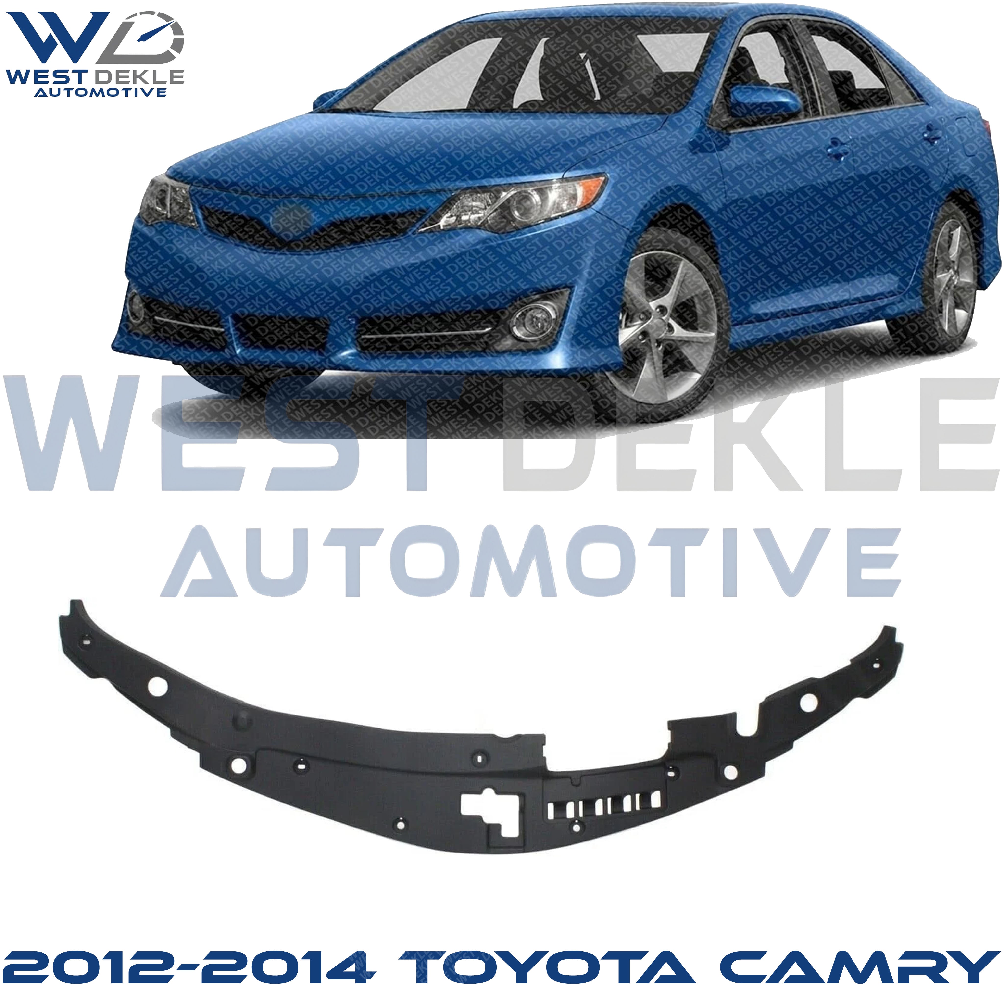 Radiator Support Cover, Textured For 2012-2014 Toyota Camry