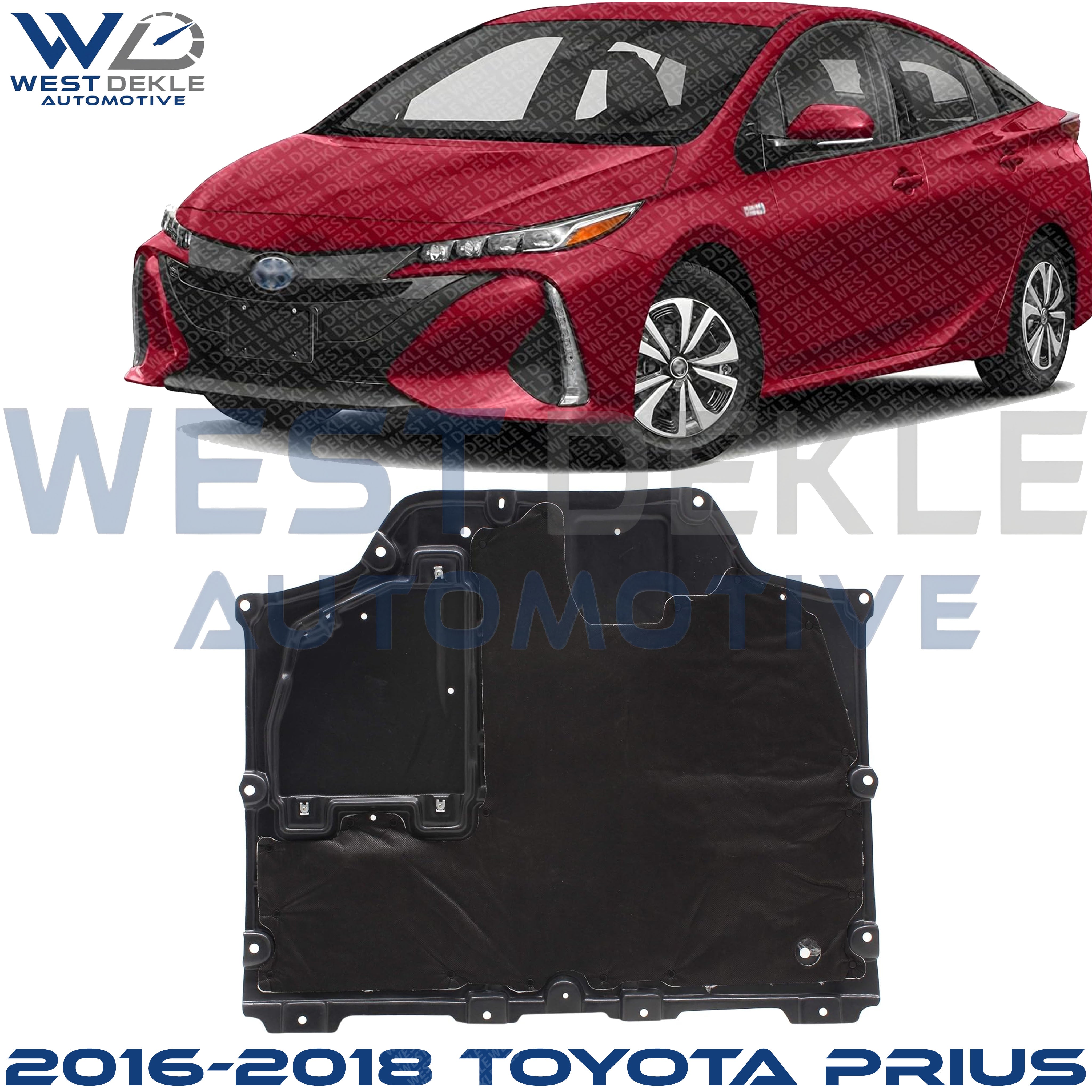2016-2018 Toyota Prius Engine Splash Shield
