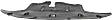 Front Engine Splash Shield, 2.0L / 2.4L Engine For 2016-2020 Kia Sorento